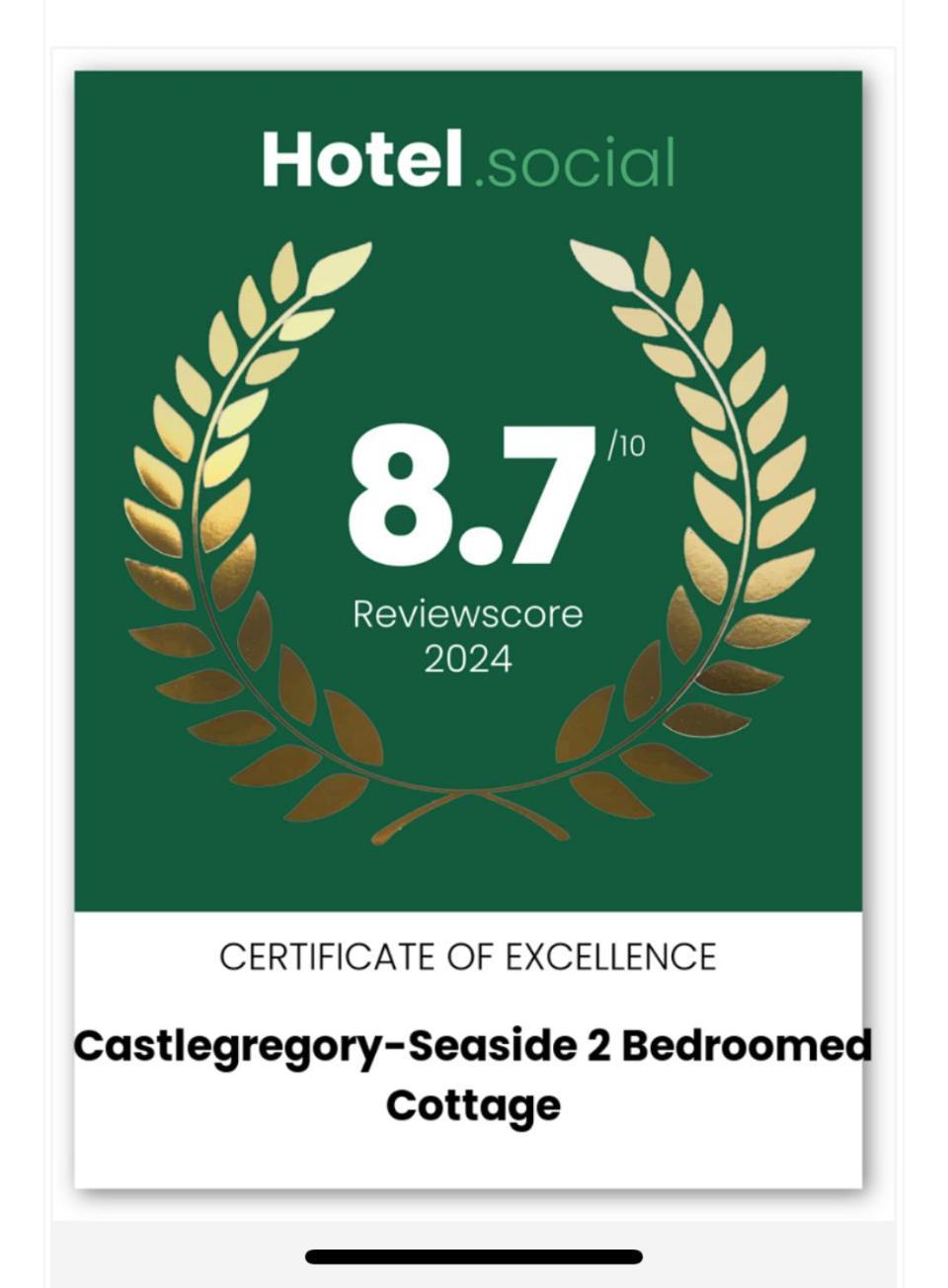 Castlegregory-Seaside 2 Bedroomed Cottage Exteriér fotografie